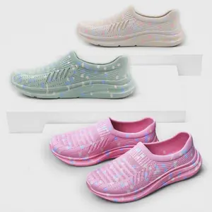 The NY - Sepatu Wanita Dewasa Nyaman Sepat Slip On Karet Motif Corak ATT ACL 526