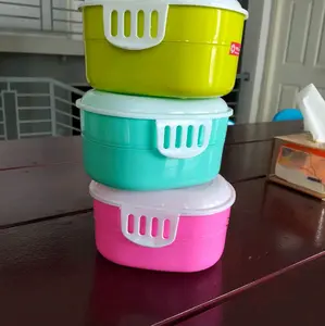 Kotak Bekal Anak 2 Tingkat untuk Makan Siang