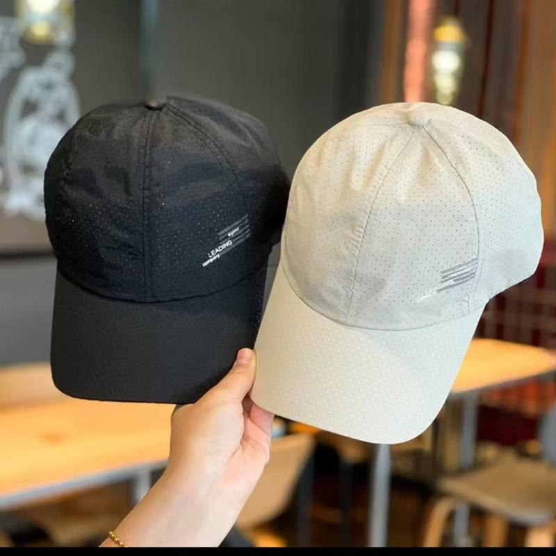 Mũ chạy bộ tập thể dục 6 màu, vải dù nhẹ, thoải mái khi đeo, có lỗ thông gió LEADING,capmen,nữ,mai,nón,thêu,cói,2hand,huế