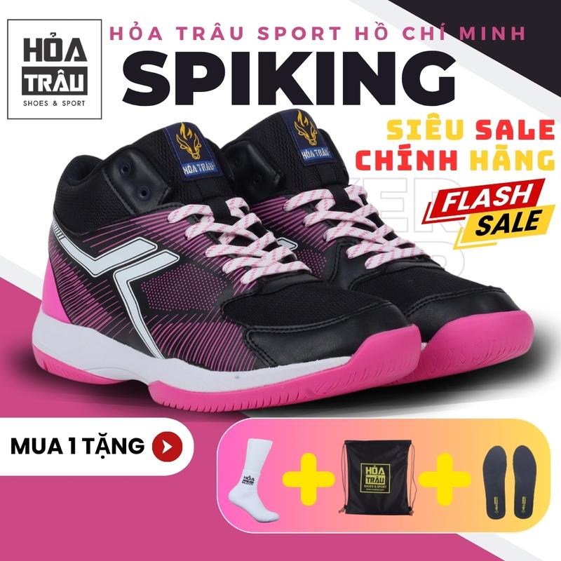 (Mua 1 nhận 4) Giày bóng chuyền thể thao thời trang HỎA TRÂU Sneaker Sport SPIKING giầy đánh bống chuyền bám sân,chống trượt, hỗ trợ nhảy cao Cao Su vn Giày Thể Thao đỉnh cao giàybóngchuyền giày đánh chuyền nam volleyball shoes bóng rổ giay bong chuyen