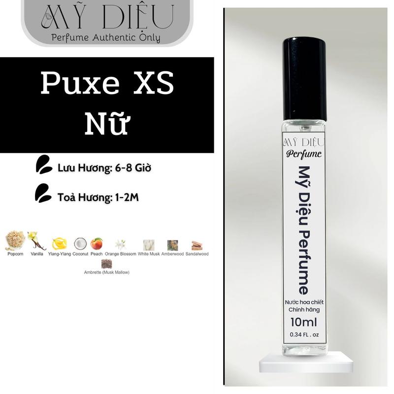  Nước Hoa 10ml Pure XS Nữ Tính Quyến Rũ Tinh Tế Perfume Xịt Thơm Women 