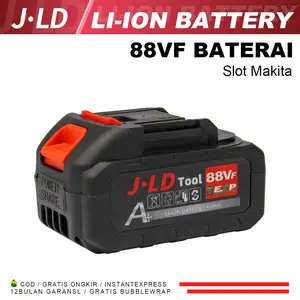 JLD Baterai Cordless Baterry 88 volt Batrai Lithium Rechargable Cocok untuk alat-alat listrik seperti kunci pas bor listrik senjata cuci mobil Dll