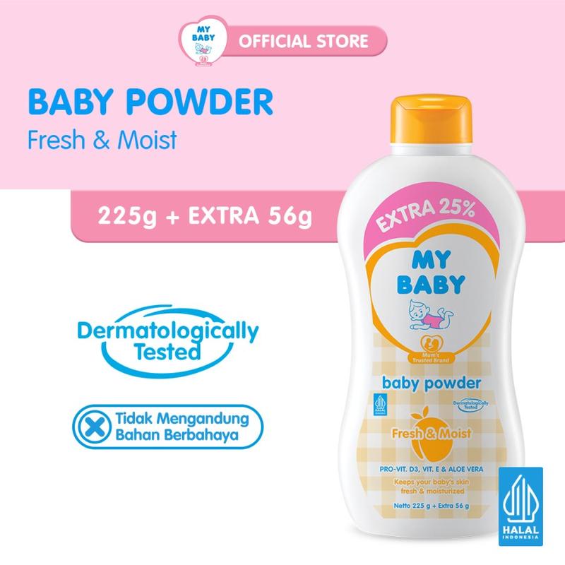 My Baby Powder Bedak Bayi Nourish Smooth / Healthy Protect / Fresh Moist / Telon Plus / Calm Relax 450gr 450 gr / 325gr 325gr / 225gr 225 gr 4