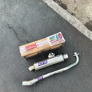 KNALPOT CTS BULAT JENONG LEHER ALL BEBEK 28-50MM STANDAR SAMPING VEGA JUPITER KHARISMA REVO DLL