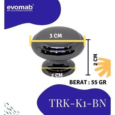 Gambar evomab Tarikan Laci / Tarikan Lemari / Furniture Fitting TRK-K1 - ANTIK BRASS dari evomab Kota Administrasi Jakarta Barat 5 Tokopedia