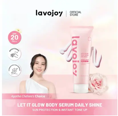-BERKAH- LAVOJOY Let It Glow Body Serum | Body Lotion SPF untuk Mencerahkan dan Melembabkan