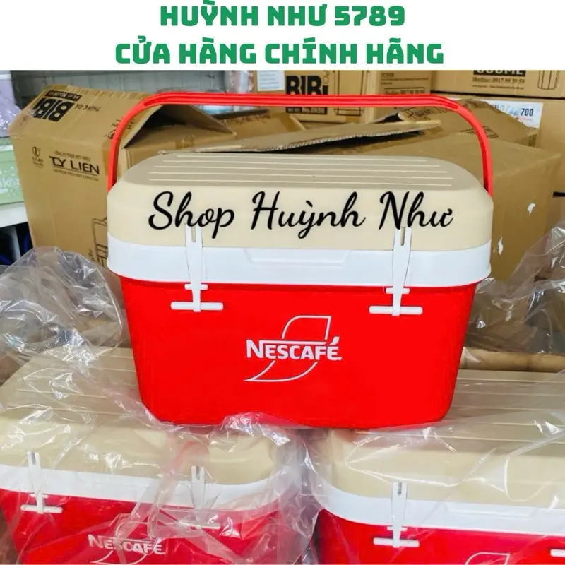 [CHÍNH HÃNG] THÙNG ĐÁ NESCAFE 6 LÍT 0