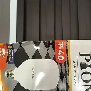 Paket 3 Pcs Lampu LED Jumbo 50 Watt Dan 40 Watt Cahaya Putih