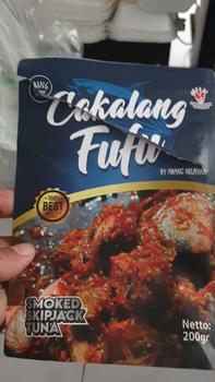 Product Review of Jarred & Packaged Foods Canned Cakalang Asap Rica  Cakalang Fufu Rica food ikan makanan  masakan  sambal  fish  instan  foods Organic pedas cakalang Spicy halal SPP-IRT from s**a 0
