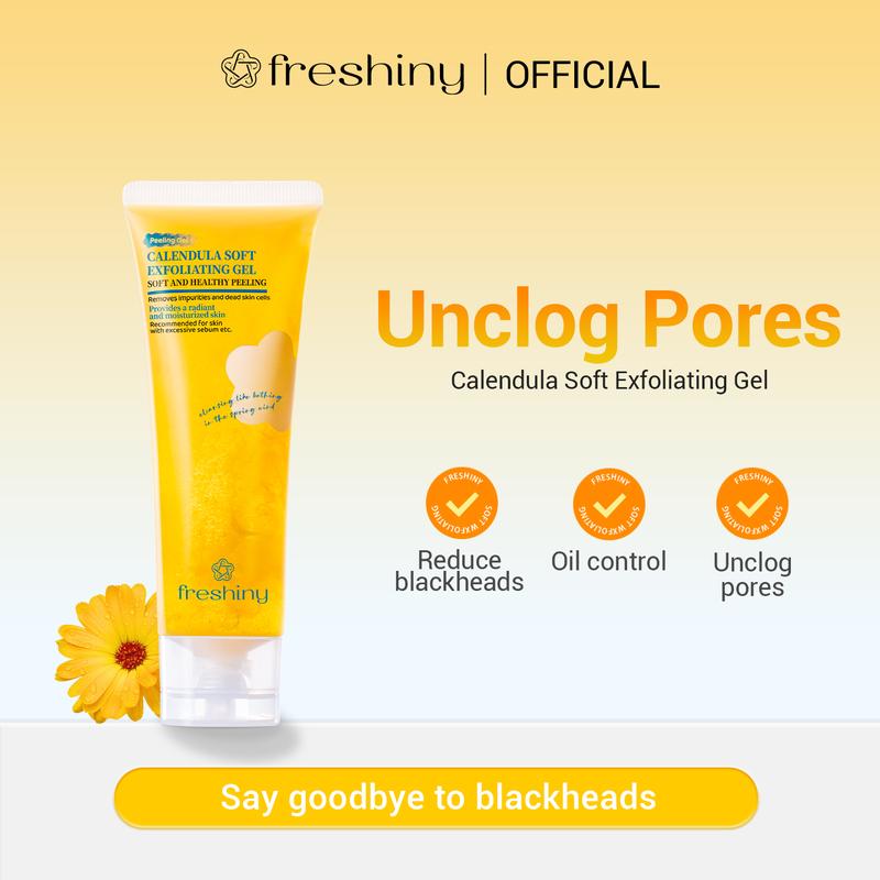 【Best Seller!!】Freshiny Calendula Exfoliating Gel pengelupasan - TikTok ...