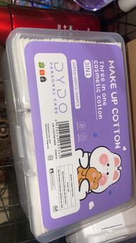 Product Review of Kapas Wajah Box 3in1 Kapas Pembersih Makeup Kapas Toner kapas  wajah from n**y 0