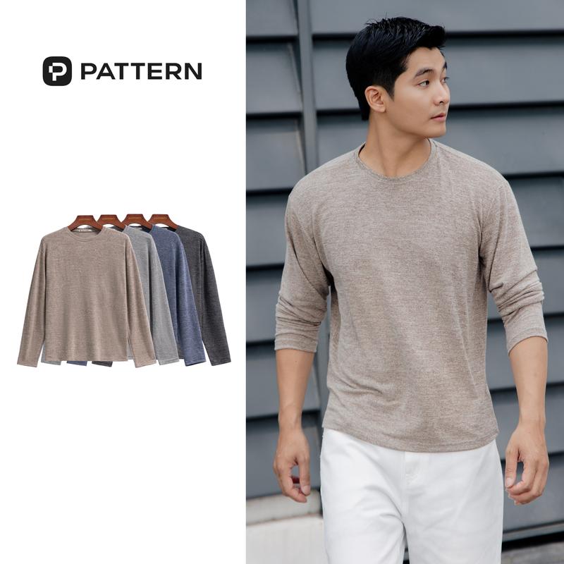 Áo dài tay cổ tròn Logan Shirt Pattern PA082