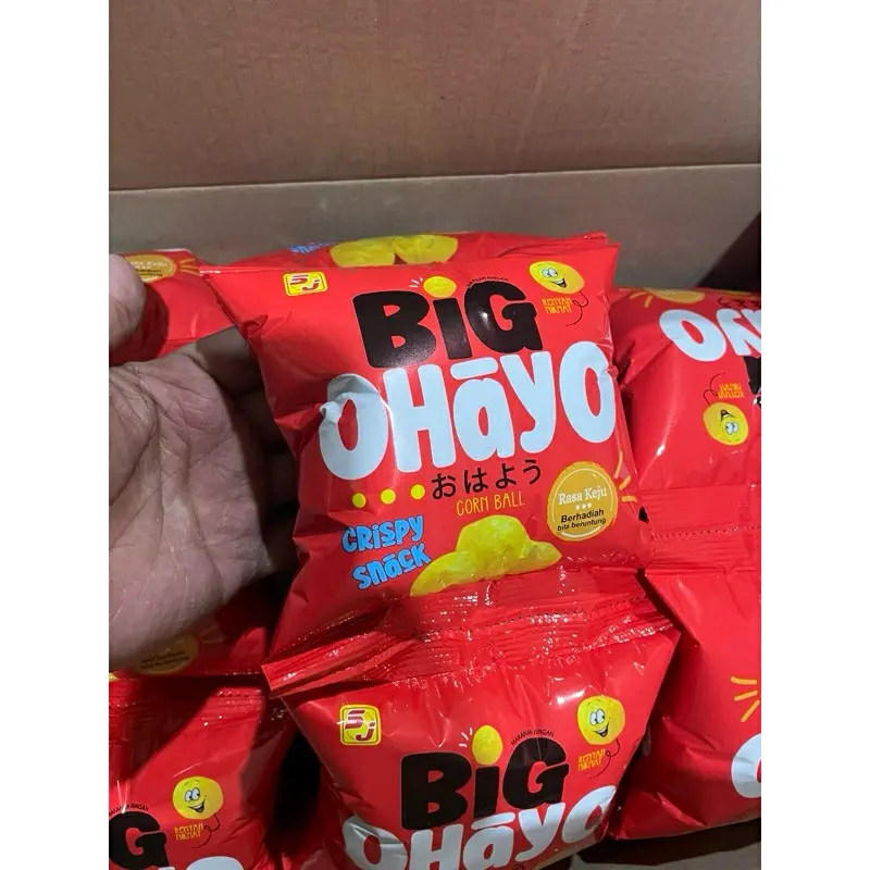 BIG OHAYO Ciki berhadiah Corn ball crispy snack Cemilan Food 2
