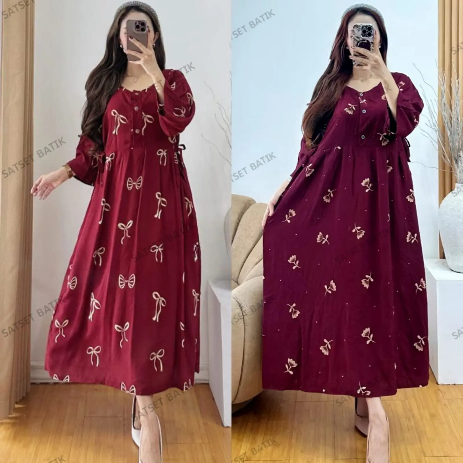 Pita marun - Mawar marun