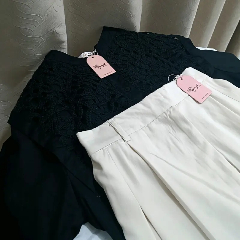 kanaya kemeja premium brukat style mewah busui friendly Lembut Wanita 6