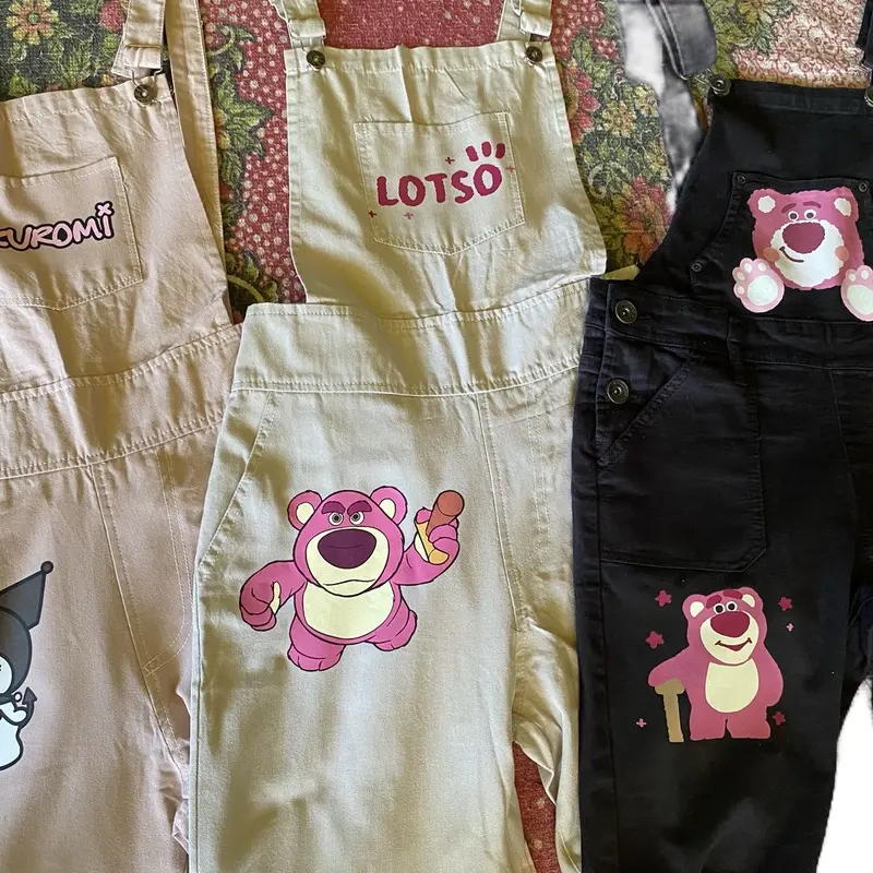 Jumpsuit lucu kode 100-150 Katun Panjang 1