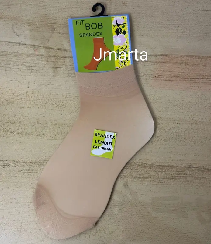 kaos kaki wanita stoking polos bawah betis bahan halus dan nyaman  Pendek Stocking Dewasa Tipis Sematakaki  Ankle 4
