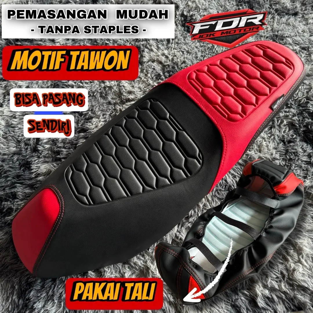 COVER JOK MOTOR MODEL SARANG TAWON ( PAKAI TALI ) ,BISA PASANG SENDIRI#nmax#pcx#aerox#beat#vario#scoopy Motorcycle karpet
