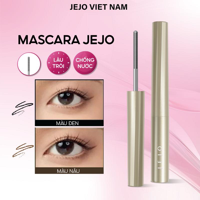Mascara JEJO Giữ Lông Mi Cong Trong Thời Gian Dài Làm Dài Và Dày 24 Giờ Dành Cho Nữ Mỹ Phẩm Trang Điểm
