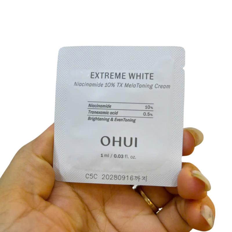  Combo 30 gói Kem dưỡng trắng da Ohui Extreme White Niaciname 10% TX Melatoning cream 