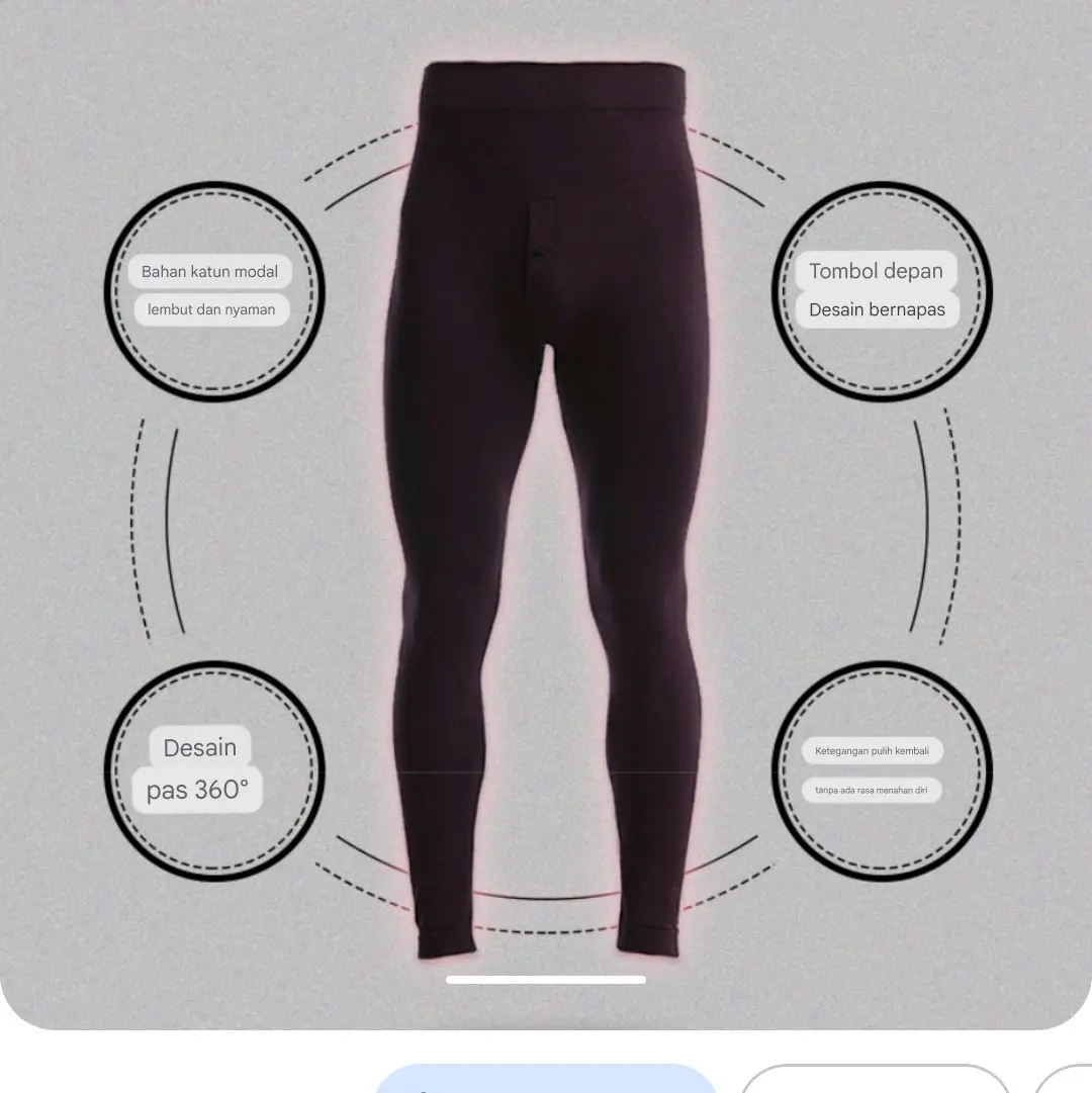 Celana Legging Pria Sport Elastic Baselayer Compression Pants Celana Panjang Cowok Olahraga Gym Lari Bersepeda Yoga Fitness