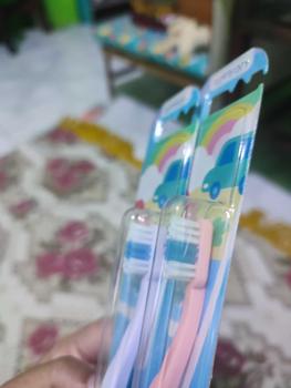 Product Review of Sikat Gigi Jordan Anak Bayi | Step 1 Step 2 Step 3 | Kids Buddy Step 1 Step 2 | Toothbrush Toothpate Odol from a**a 3