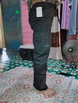 Product Review of Celana Kulot Cargo Highwaist Wanita Kekinian Zyta Full Karet ada Tali Serut Twill Combad from w**a 2