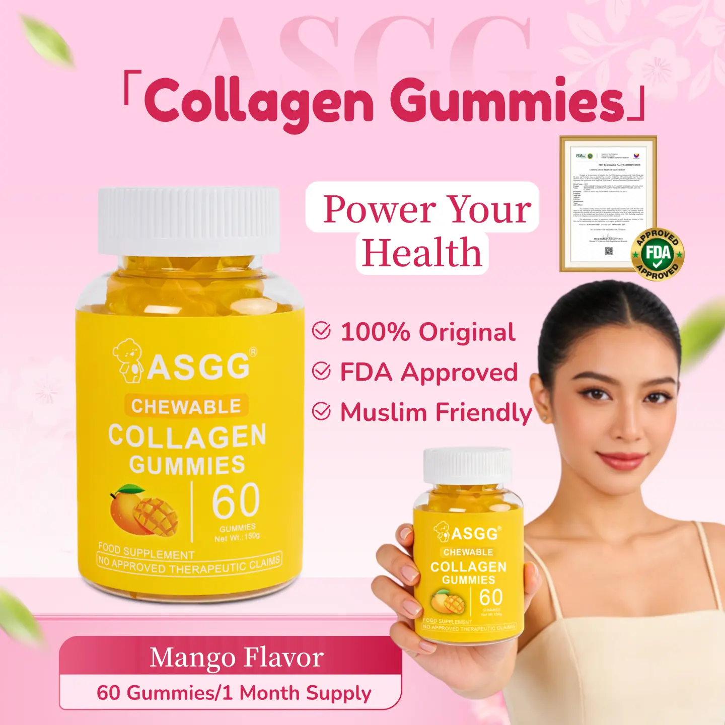 FDA Approved60PC Glutathione, Collagen & Apple Cider Vinegar Gummies |  Daily Overall Wellness Support | Adult Food Supplement - TikTok Shop  Philippines