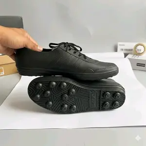 Sepatu Karet Ladang Pria Casual Hitam dengan Desain Nyaman dan Tahan Lama Safety