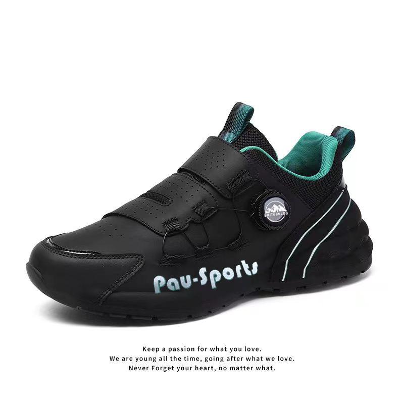 Product Introduction of Ready stock genuine rotating buckle badminton shoes golf shoes sole shoes training shoes couple soft-soled shoes competition shoes couple sports shoes table tennis shoes large size shoes competitive shoes soft-soled table tennis shoes shock-absorbing high 35