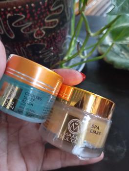 Product Review of (AMAN REVIEW DR OKKY) SPA EMAS, COOLING SLEEP MASK MAMIII SULTAN [BPOM] from R**😍 0