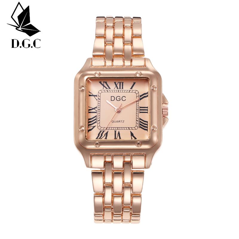 ✅COD D.G.C Jam Tangan Pari Wanita Cewek Gelang Quartz Jam Analog Grosir Murah Stainless Steel Fashion C106 8