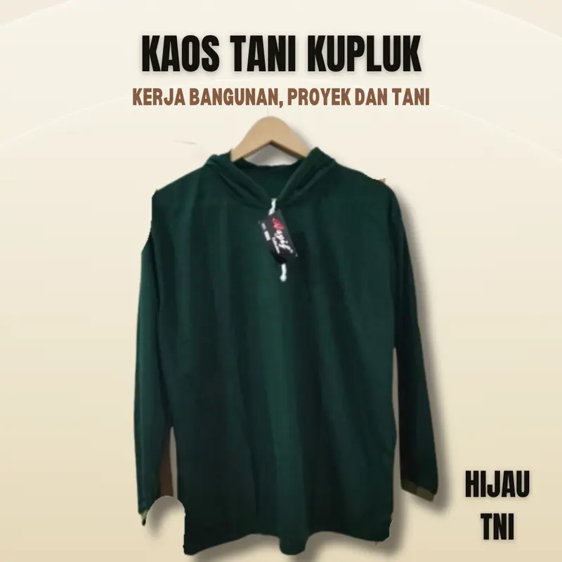 Kaos Tani Proyek Bangunan Ukuran Jumbo Ideal untuk Mancing & Sawah Panjang Tebal Santai 6