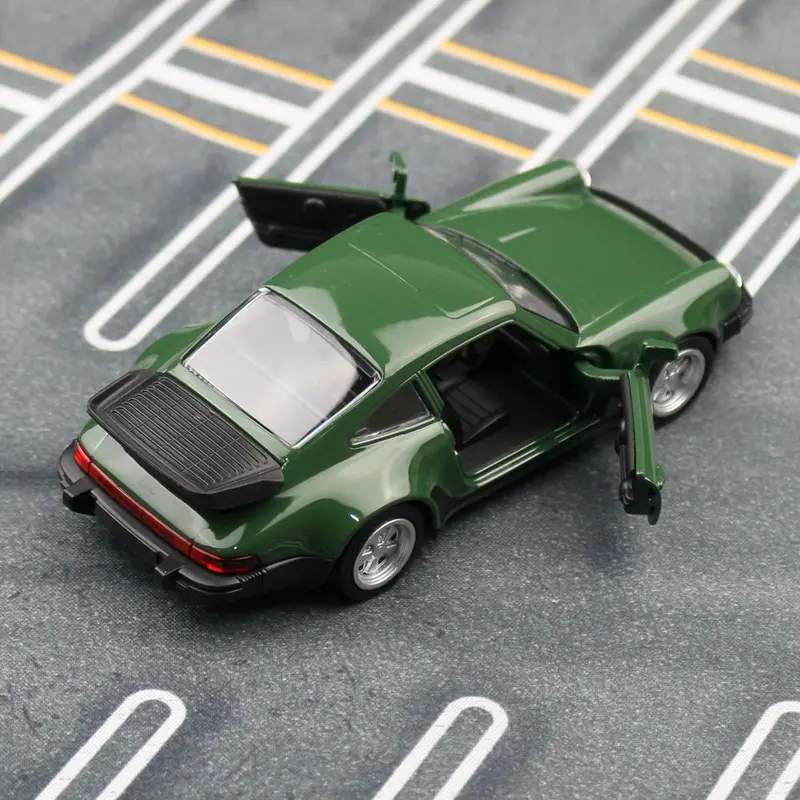 Mô Hình Xe Đúc Khuôn Cổ Điển Mini, RMZ CiTY, Porsche 911 Turbo 1978, Chất Liệu Kim Loại Hợp Kim Đúc Khuôn, Kích Thước Thu Nhỏ, Quà Tặng Bộ Sưu Tập Lùi, Thích Hợp Cho Bé Trai Và Trẻ Em, Tỷ Lệ 1: 36 3
