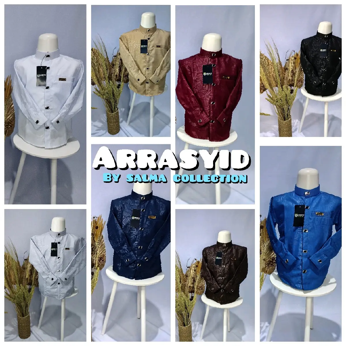kemeja koko kemko sultan terbaru anak usia1-12tahun viral elegant stylish  Baju Muslim