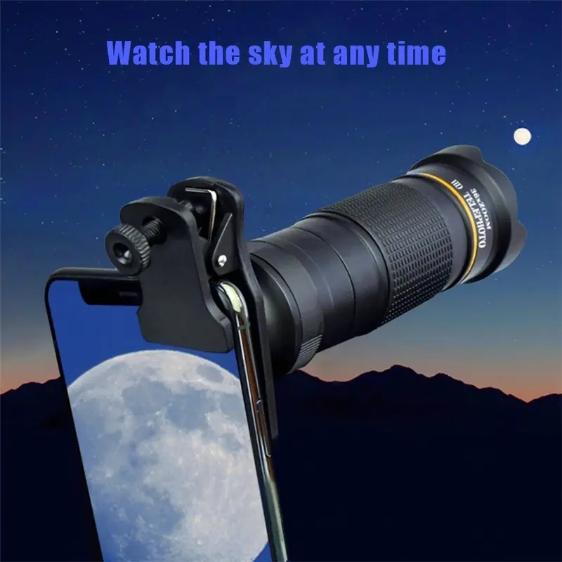 Lensa Apexel 36X Lensa Tele Zoom HP Lensa Apexel 36x Original Telezoom Universal Bermata HD Ponsel Camera Optik Dengan Tripod 2