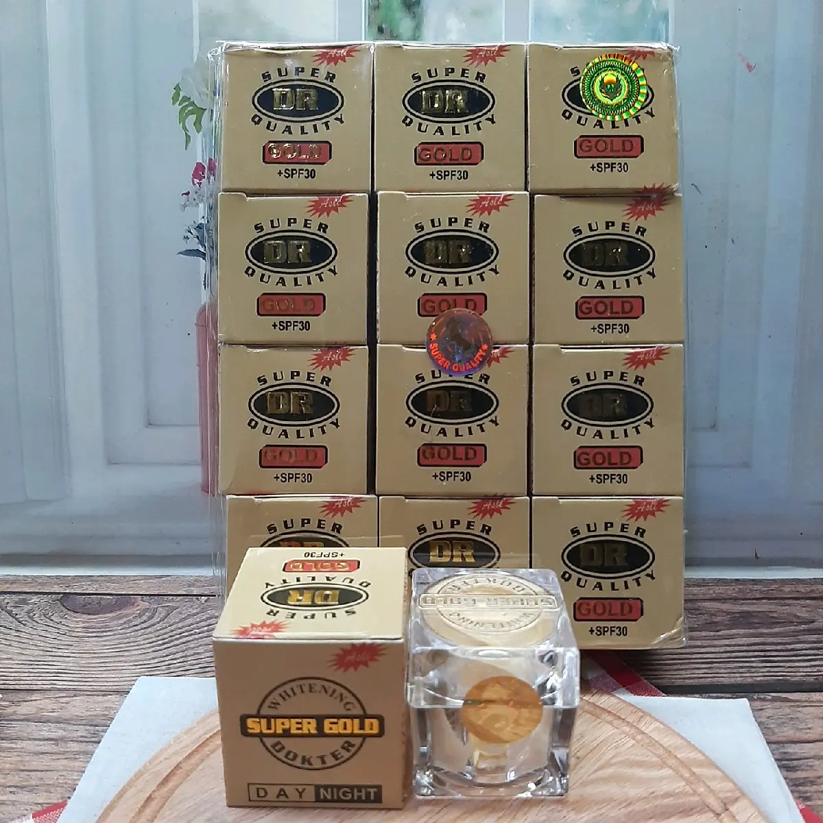 Cream Dr Gold Super Hollo Kuda Lusinan Mencerahkan