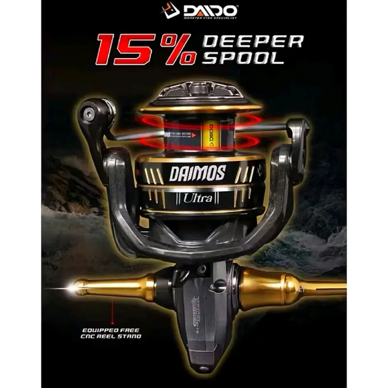 REEL DAIDO DAIMOS ULTRA SW PSSW 3000 4000 6000 0