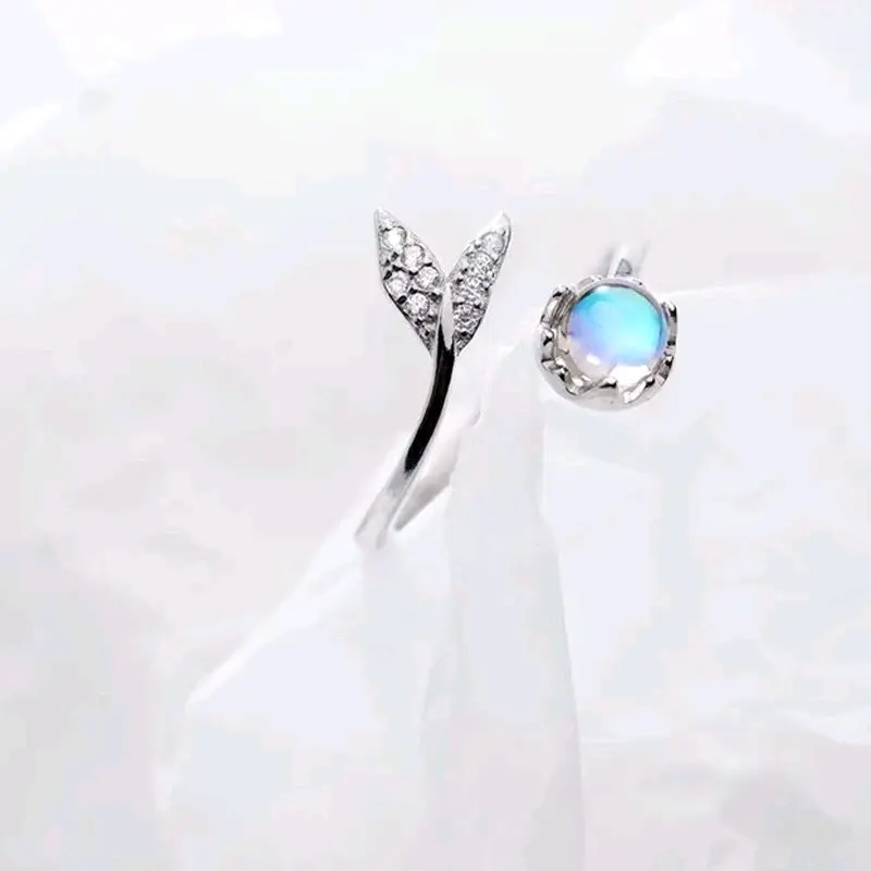 Cincin Desain Ekor Mermaid (Adjustable) Berlian Putri 2