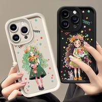 Gambar MHKEID Casing Hp untuk Infinix Smart 9 Smart 9 HD Hot 50I Case Pola Gadis Berambut Keriting Kasing Anti-Drop Kesing Cesing Silikon Softcase Casing - Gaya1, Infinix Smart 9 dari MHKEID MALL Kab. Tangerang 5 Tokopedia