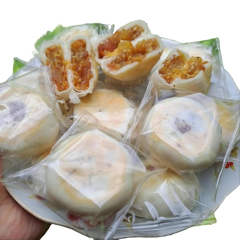  Bánh Pía Thập Cẩm Gà Quay Lạp Xưởng Tân Dân Lợi Mini - Vỏ Mỏng Mềm Tan Ngay Đầu Lưỡi - Gói Riêng Tiện Lợi 