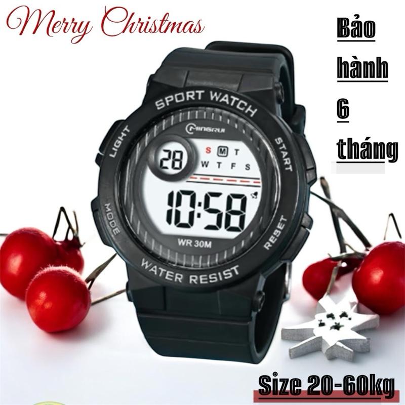  Đồng Hồ Trẻ Em Chính Hãng Mingrui,Chống Nước Tốt  đi bơi,đi tắm  Dành Cho Bé Từ 20kg Trở Lên  bảo hành 6 tháng+ hộp   B9  