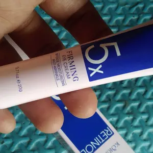 Krim Mata 5x Retinol – Anti-Kerut, Cegah Penuaan, Hilangkan Bengkak Mata & Kerutan, Cerahkan Lingkaran Hitam, Kencangkan Kulit, Solusi untuk Kulit Kendur/Kerutan Halus/Bengkak Mata