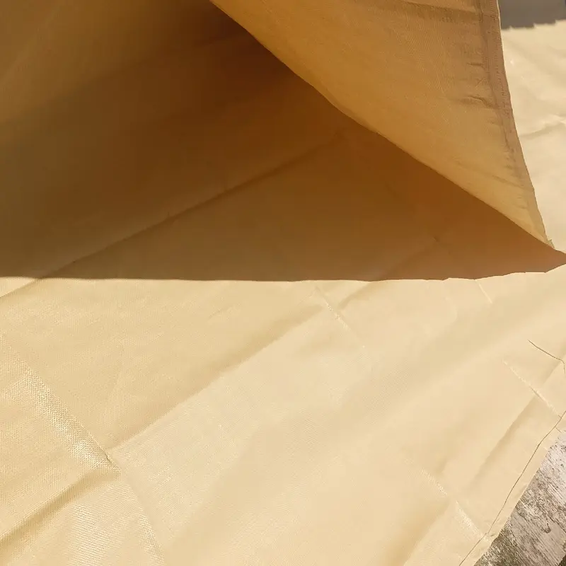 TERPAL KUNING 3 X 4 METER , UNTUK JEMUR PADI REMPAH TENDA TIKAR ALAS BARANG TUTUP BARANG DAN LAIN.NYA 2