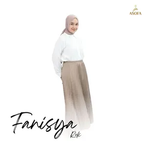 Asofa Fanisya Rok Plisket Lipit Mayung