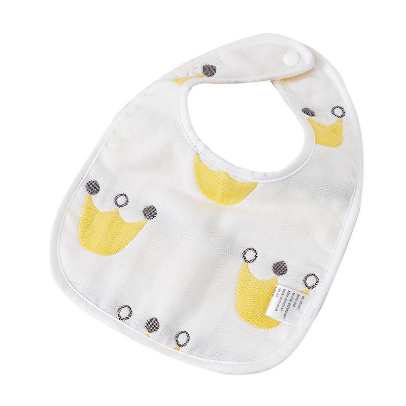 Product Introduction of Baby Washable U Shaped Bib Toddler Absorbent Soft Bib Gauze Saliva Towel 50