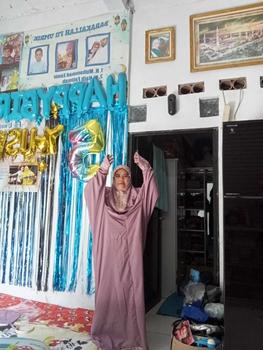 Product Review of Mukena Terusan 2 in 1 Renda Giper Katun Nyaman Muslim Tasbih Simple Panjang from Y**f M**h Z**r 2