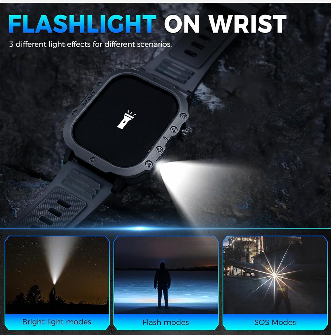 【24H ship】 SKMEI H12 Smart Watch Baru | Bingkai Zinc Alloy | Kecepatan Lari | Layar IPS 2.01 Inci | Panggilan Bluetooth | Wallpaper Kustom | Pengawasan Kesehatan Jam Tangan Pintar