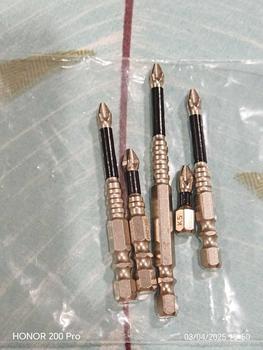 Product Review of Bit Magnetik Kuat, K5, Anti-Gelincir, Bit Phillips Hitam 5A, Bahan Aloi S2, Kekerasan Tinggi, Serasi dengan Pemutar Skru dan Gerudi Elektrik from M** F**l 0