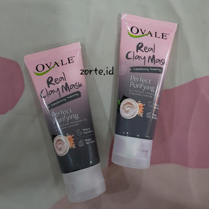 OVALE Real Clay Mask Sachet / Tube 6
